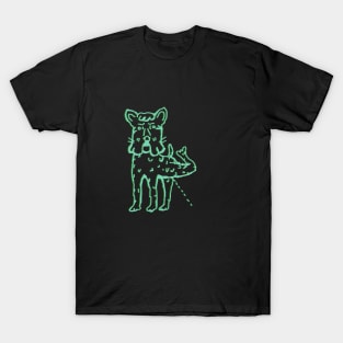 Dog pissing T-Shirt